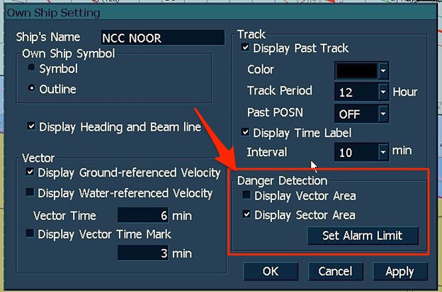 ECDIS Security Settings